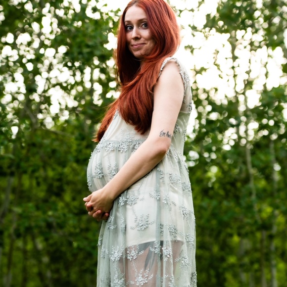 From Palmer mint lace sheath dress - Picture 1 of 2